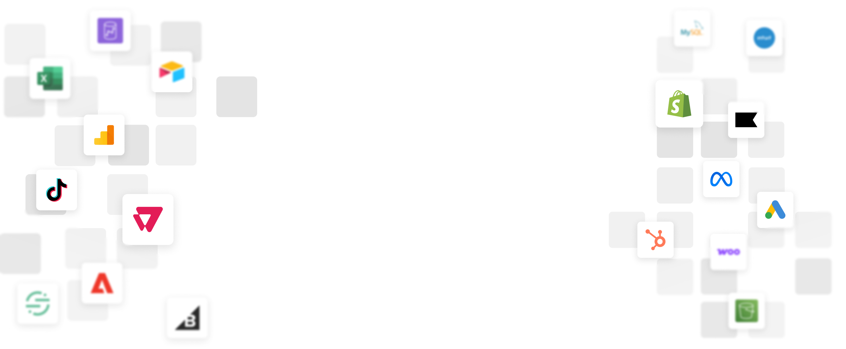 Connects with Shopify, VTEX, Google Analytics, Meta Ads, Google Ads, Klaviyo, WhatsApp, and more.